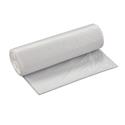 High-Density Commercial Can Liner Value Pack, 60 gal, 12 mic, 38" x 58", Clear, Interleaved Roll, 25 Bags/Roll, 8 Rolls/CT