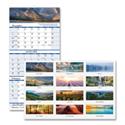 Earthscapes Recycled 3-Month Vertical Wall Calendar, Scenic Landscape Photography, 12.25 x 26, 14-Month: Dec 2025 to Jan 2027