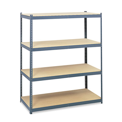 Steel Pack Archival Shelving, 69w X 33d X 84h, Gray