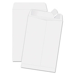 Redi-Strip Catalog Envelope, #1 3/4, Cheese Blade Flap, Redi-Strip Adhesive Closure, 6.5 x 9.5, White, 100/Box