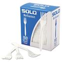 Reliance Mediumweight Cutlery, Fork, White, 100/Box, 1,000/Carton