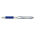 Z-Grip Flight Ballpoint Pen, Retractable, Bold 1.2 mm, Blue Ink, Black/Blue/White Barrel, 12/Pack