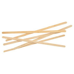 Renewable Wooden Stir Sticks, 7", 1,000/Pack, 10 Packs/Carton