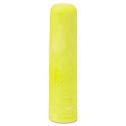 Railroad Crayon Chalk, 4" x 1" Diameter, Yellow, 72/Box