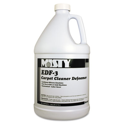 EDF-3 Carpet Cleaner Defoamer, 1 gal Bottle, 4/Carton