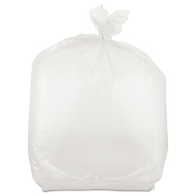 Food Bags, 5.5 gal, 10" x 8" x 24", Clear, 500/Carton