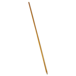 Wood Threaded-Tip Broom/Sweep Handle, 0.94" dia x 60", Natural