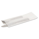 Silverware Bags, 2.25" x 10" x 10", Translucent White, 2,000/Carton