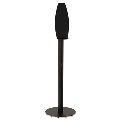 Skin Care Cassette Dispenser Floor Stand, 17.7 X 6 X 62, Black