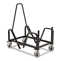HON Motivate HMSCART Chair Cart - Steel - Black - For 40 Devices - 1 Each