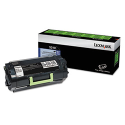 52D1X00 Extra High-Yield Toner, 45,000 Page-Yield, Black