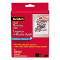 Scotch Removable Double-Sided Mounting Squares - 0.45" Length x 0.45" Width - Synthetic - 125 mil - Open-cell Foam Backing - For Mounting Artwork, Sign, Multi Surface, Mount Picture/Poster, Mounting Document - 1 Pack