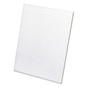 Glue Top Pads, Narrow Rule, 50 White 8.5 x 11 Sheets, Dozen