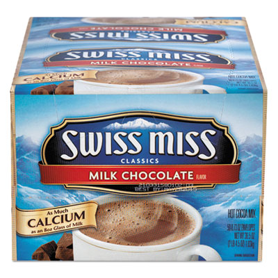 Hot Cocoa Mix, Regular, 0.73 oz. Packets, 50 Packets/Box