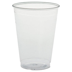 Ultra Clear PET Cups, Tall, 9 oz, 50/Bag, 20 Bags/Carton