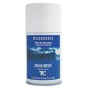 Tc Microburst 9000 Air Freshener Refill, Ocean Breeze, 5.3 Oz Aerosol Spray, 4/carton