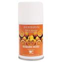 TC Microburst 9000 Air Freshener Refill, Mandarin Orange, 5.3 oz Aerosol Spray, 4/Carton