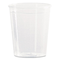 Comet Plastic Portion/Shot Glass, 2 oz, Clear, 50/Pack, 50 Packs/Carton