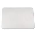 KrystalView Desk Pad with Antimicrobial Protection, Glossy Finish, 24 x 19, Clear