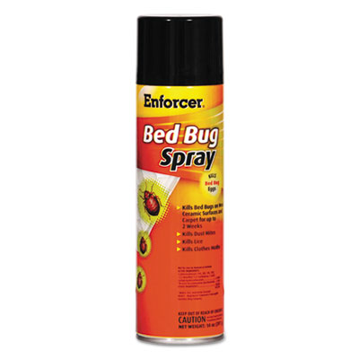 Bed Bug Spray, For Bed Bugs/Dust Mites/Lice/Moths, 14 oz Aerosol Spray, 12/Carton