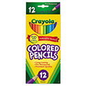 Long-Length Colored Pencil Set, 3.3 Mm, 2b (#1), Assorted Lead/barrel Colors, Dozen