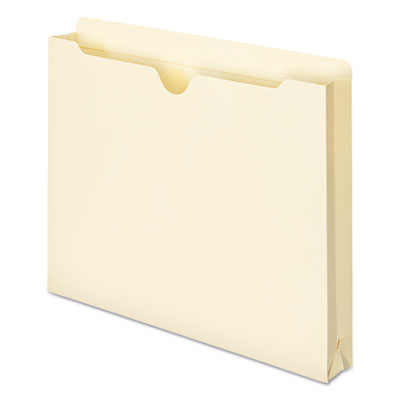 Manila File Jackets, 2-Ply Straight Tab, Letter Size, Manila, 50/Box