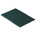 Commercial Scouring Pad 96, 6 x 9, Green, 10/Pack