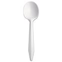 Style Setter Mediumweight Plastic, Spoons, White, 5.6", 1000/carton