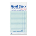 Guest Check Pad, 17 Lines, Two-Part Carbon, 3.5 x 6.7, 50 Forms/Pad, 50 Pads/Carton