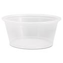 Conex Complements Portion/Medicine Cups, 3.25 oz, Clear, 125/Bag, 20 Bags/Carton