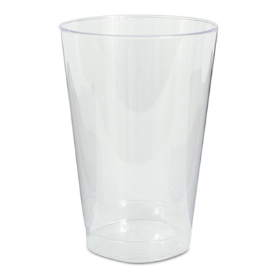 Comet Plastic Tumblers, 12 oz, Clear, 500/Carton