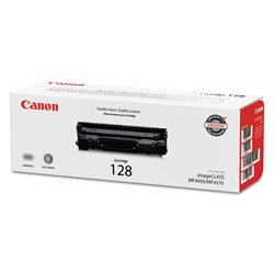 3500B001 (128) Toner, 2,100 Page-Yield, Black