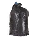 Low-Density Can Liners, 45 gal, 1.6 mil, 23" x 46", Black, Flat Pack, 100/Carton