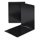 Prong Fastener Premium Pressboard Report Cover, Two-Piece Prong Fastener, 2" Capacity,  8.5 x 11, Black/Black