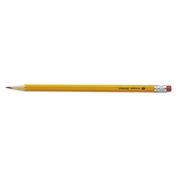 #2 Woodcase Pencil Value Pack, HB (#2), Black Lead, Yellow Barrel, 144/Box