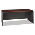 Series C Collection Desk Shell, 71.13" x 29.38" x 29.88", Hansen Cherry/Graphite Gray