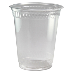 Greenware Cold Drink Cups, Squat, 12 oz to 14 oz, Clear, 1,000/Carton