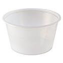 Portion Cups, 2 oz, Clear, 250/Sleeve, 10 Sleeves/Carton