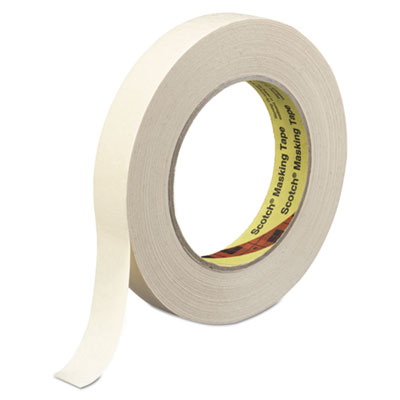 High-Performance Masking Tape 232, 3" Core, 48 mm x 55 m, Tan