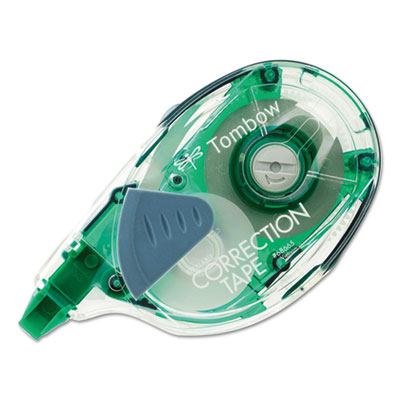 MONO Refillable Correction Tape, Clear Applicator, 0.17" x 472"