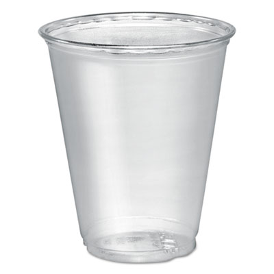 Ultra Clear PETE Cold Cups, 7 oz, Clear, 50/Pack