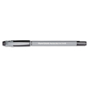 FlexGrip Ultra Recycled Ballpoint Pen, Stick, Medium 1 mm, Black Ink, Gray Barrel, Dozen