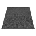Ecoguard Diamond Floor Mat, Rectangular, 36 X 48, Charcoal