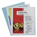 Vinyl Report Covers, Binding Bar, 8.5 x 11, Clear/Clear, 100/Box