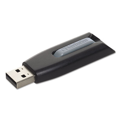 Store 'n' Go V3 USB 3.0 Drive, 64 GB, Black/Gray