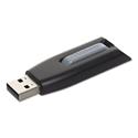 Store 'n' Go V3 USB 3.0 Drive, 128 GB, Black/Gray