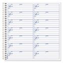 Voice Mail Message Book, One-Part (No Copies), 4 x 1.14, 14 Forms/Sheet, 1,400 Forms Total