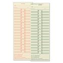 Time Clock Cards, Replacement for 10-100382/1950-9631, Two Sides, 3.5 x 10.5, 500/Box