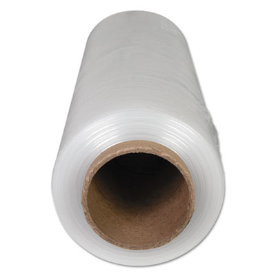 High-Performance Handwrap Film, 18" x 1,500 ft, 12 mic (47-Gauge), Clear, 4/Carton