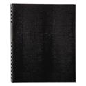 NotePro Notebook, 1-Subject, Medium/College Rule, Black Cover, (150) 11 x 8.5 Sheets